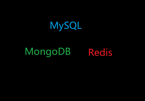 MySQL、MongoDB、Redis 数据库之间的区别